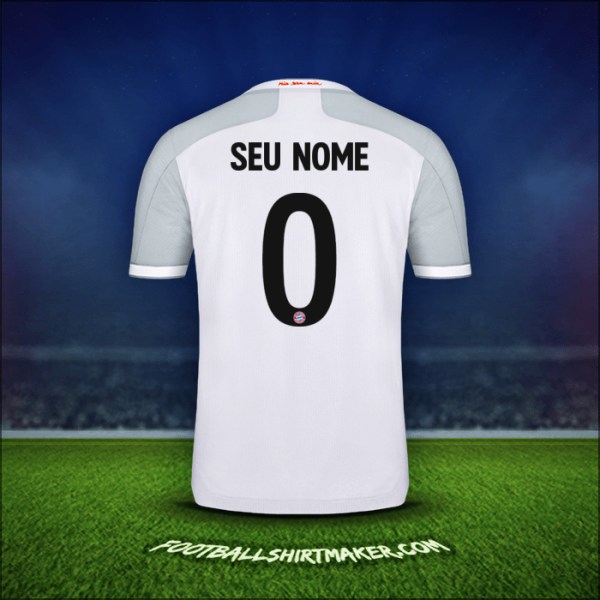 Camisa FC Bayern Munchen Cup 2020/21 Alternativa -  seu nome - 0