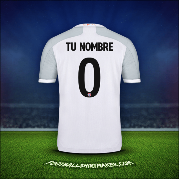 Camiseta FC Bayern Munchen Cup 2020/21 Visita -  tu nombre - 0