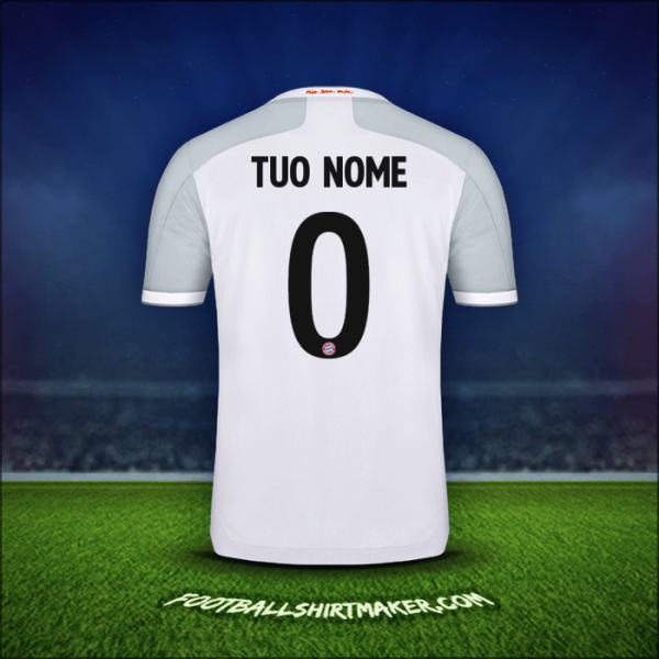 Maglia FC Bayern Munchen Cup 2020/21 Seconda -  tuo nome - 0