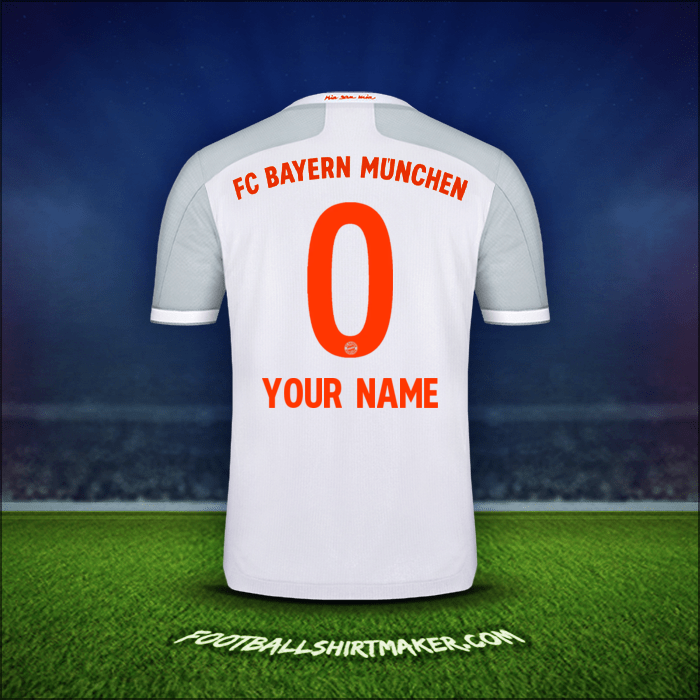 Shirt FC Bayern Munchen 2020/21 Away -  your name - 0