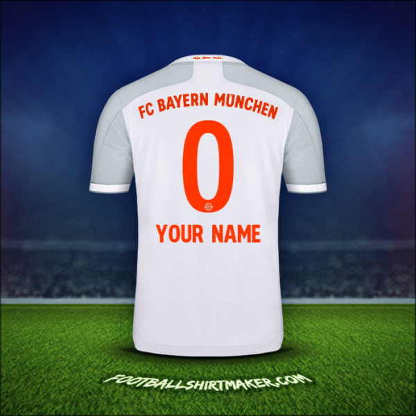 Shirt FC Bayern Munchen 2020/21 Away -  your name - 0