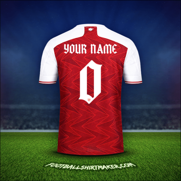 Shirt Arsenal Cup 2020/21 -  your name - 0
