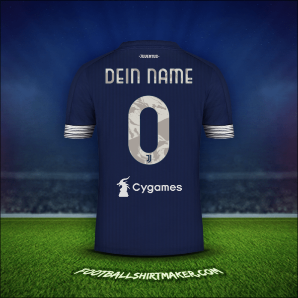 Trikot Juventus FC 2020/21 Auswärts -  dein name - 0