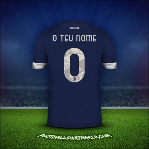 Camisola Juventus FC Cup 2020/21 Alternativa -  o teu nome - 0