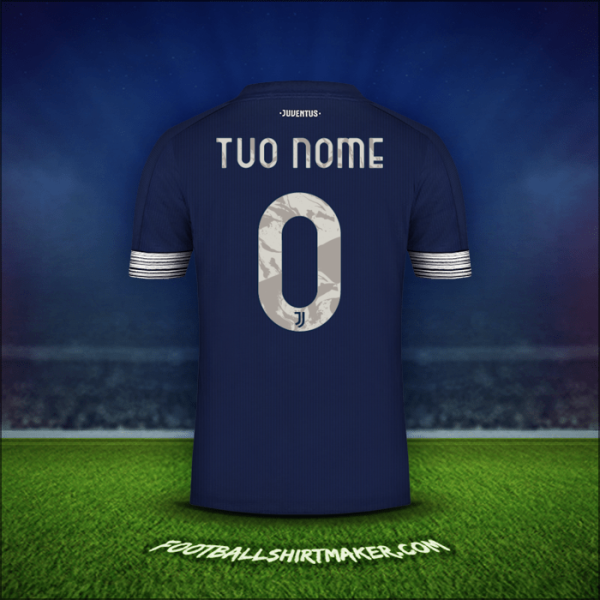 Maglia Juventus FC Cup 2020/21 Seconda -  tuo nome - 0