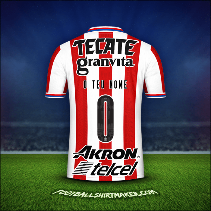 Camisola Guadalajara 2020/21 -  o teu nome - 0