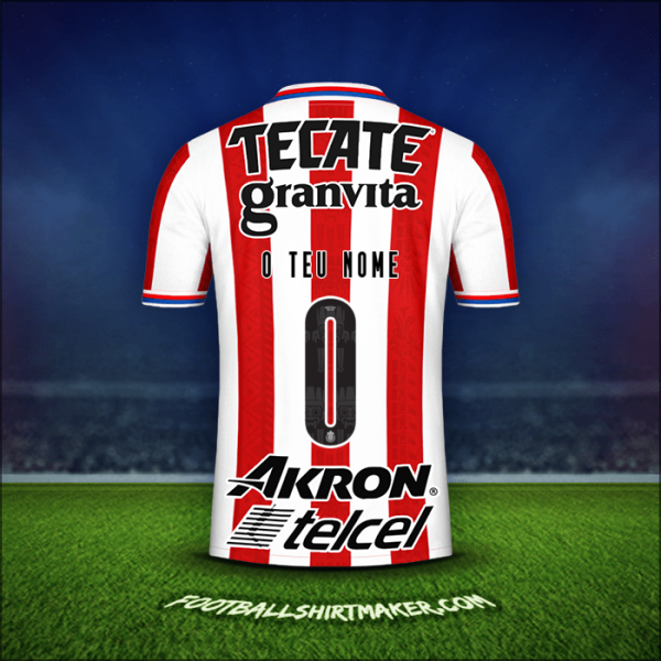 Camisola Guadalajara 2020/21 -  o teu nome - 0