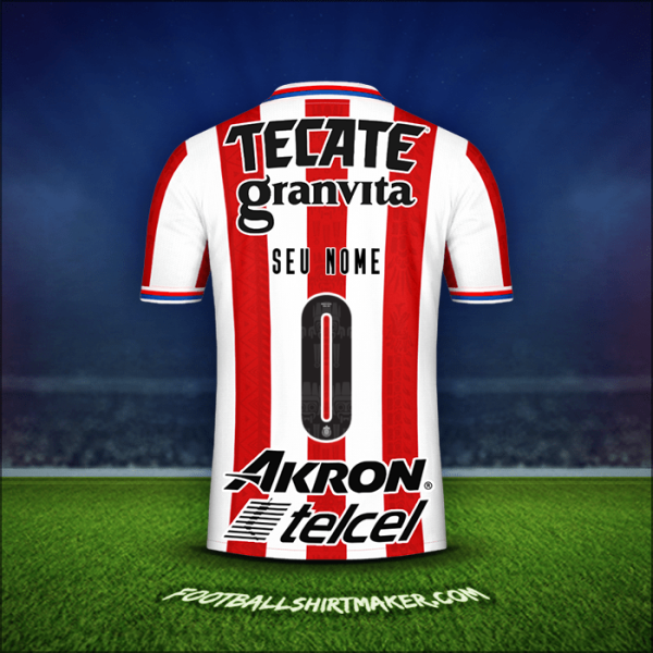 Camisa Guadalajara 2020/21 -  seu nome - 0