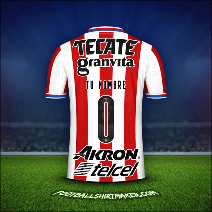 Camiseta Guadalajara 2020/21 -  tu nombre - 0