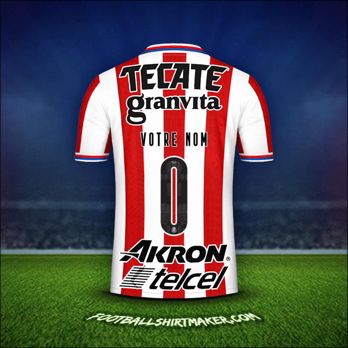 Maillot Guadalajara 2020/21 -  votre nom - 0