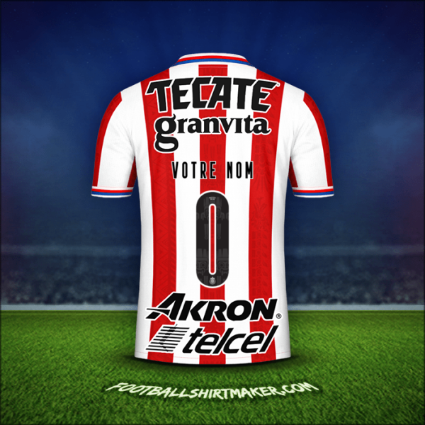 Maillot Guadalajara 2020/21 -  votre nom - 0