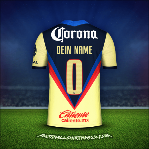 Trikot Club America 2020/21 -  dein name - 0