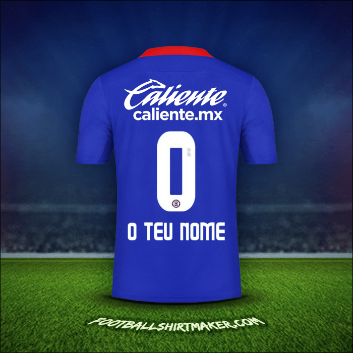 Camisola Cruz Azul 2020/21 -  o teu nome - 0