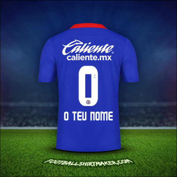 Camisola Cruz Azul 2020/21 -  o teu nome - 0