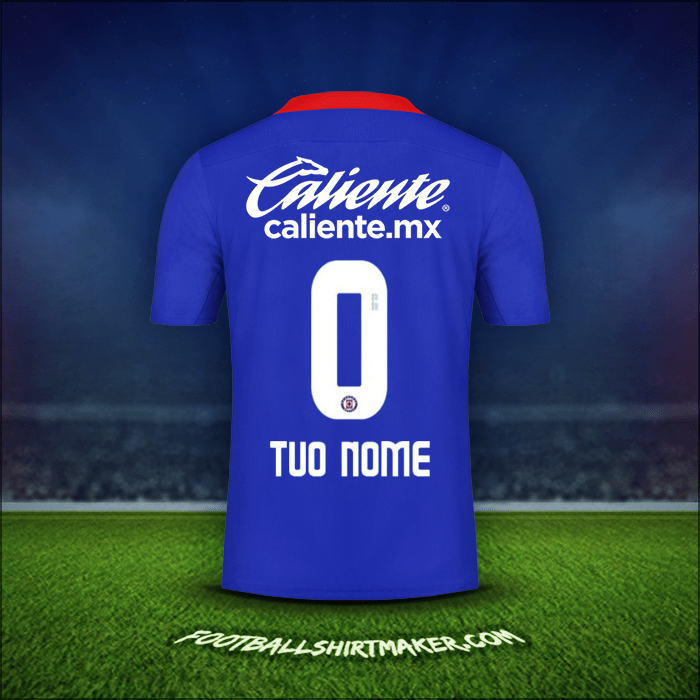 Maglia Cruz Azul 2020/21 -  tuo nome - 0