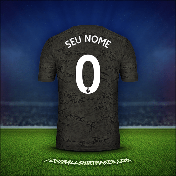 Camisa Manchester United 2020/21 Alternativa -  seu nome - 0