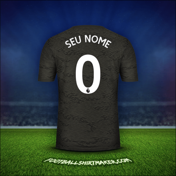 Camisa Manchester United 2020/21 Alternativa -  seu nome - 0