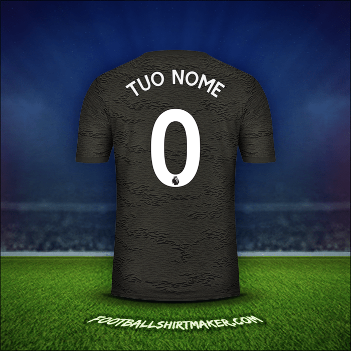 Maglia Manchester United 2020/21 Seconda -  tuo nome - 0