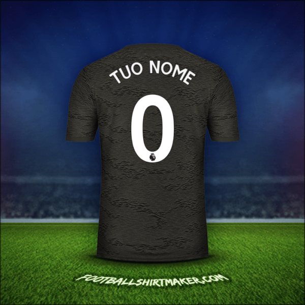 Maglia Manchester United 2020/21 Seconda -  tuo nome - 0