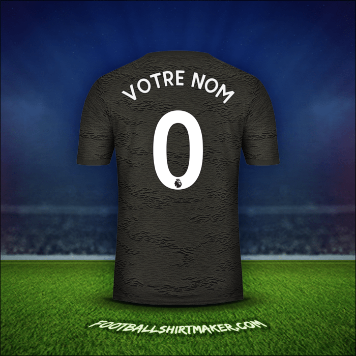 Maillot Manchester United 2020/21 Extérieur -  votre nom - 0