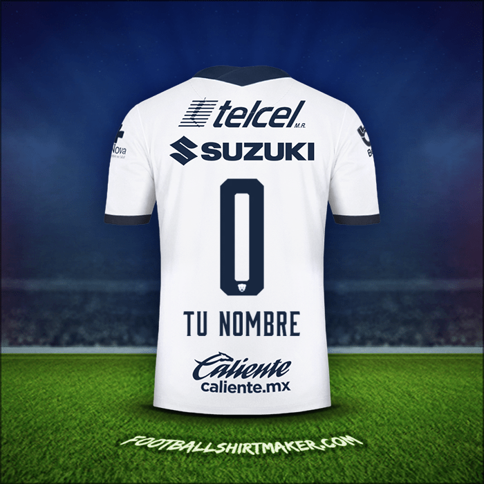 Camiseta Pumas UNAM 2020/21 -  tu nombre - 0