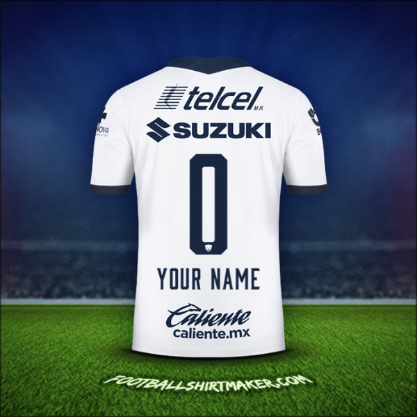 Jersey Pumas UNAM 2020/21 -  your name - 0