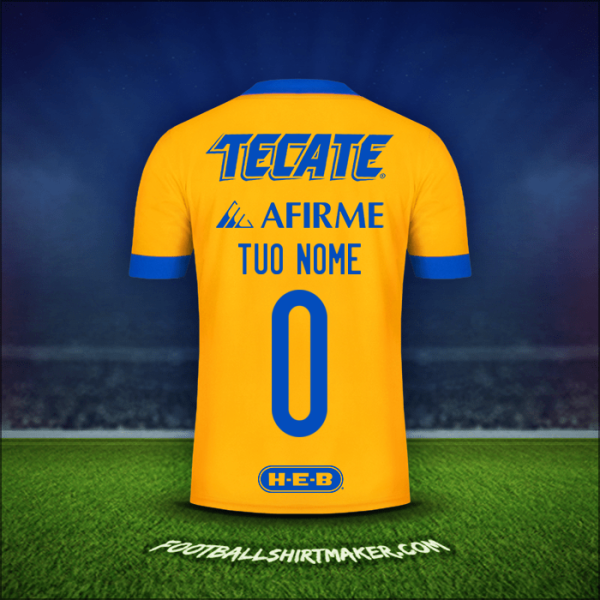 Maglia Tigres UANL 2020/21 -  tuo nome - 0