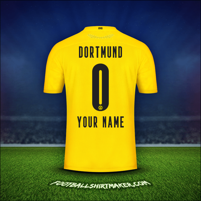 Jersey Borussia Dortmund 2020/21 -  your name - 0