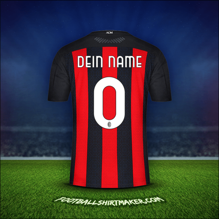 Trikot AC Milan 2020/21 -  dein name - 0