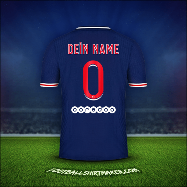 Trikot Paris Saint Germain 2020/21 -  dein name - 0