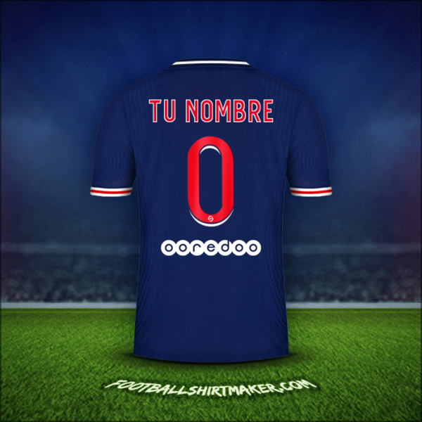 Camiseta Paris Saint Germain 2020/21 -  tu nombre - 0