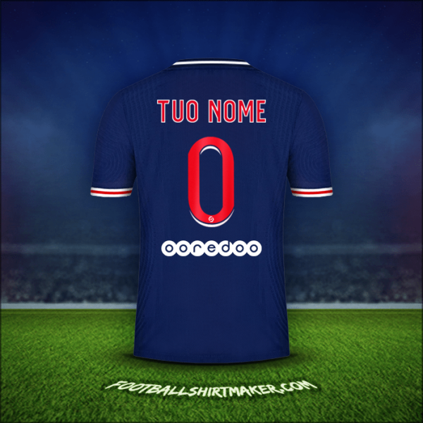 Maglia Paris Saint Germain 2020/21 -  tuo nome - 0
