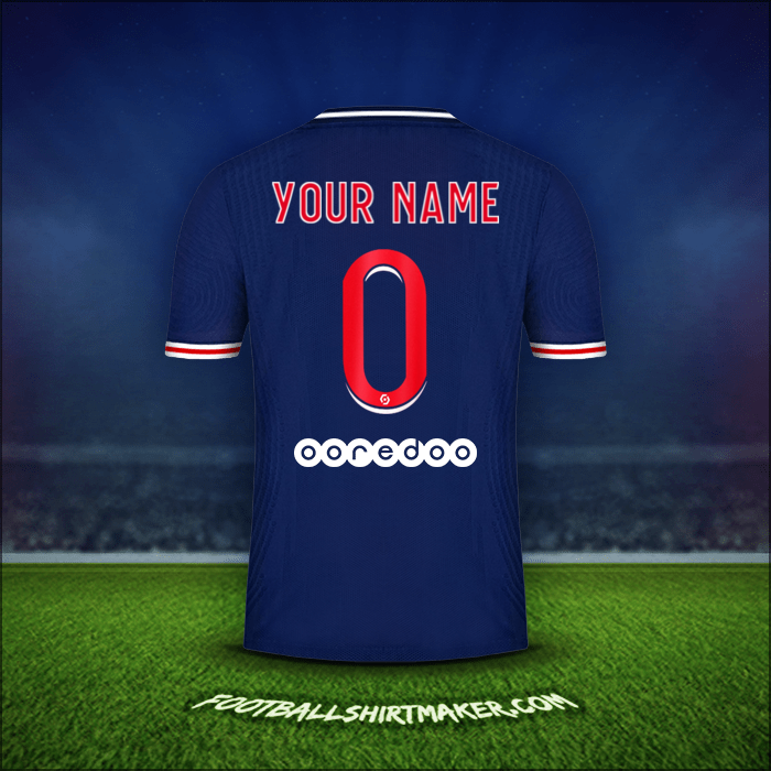 Shirt Paris Saint Germain 2020/21 -  your name - 0