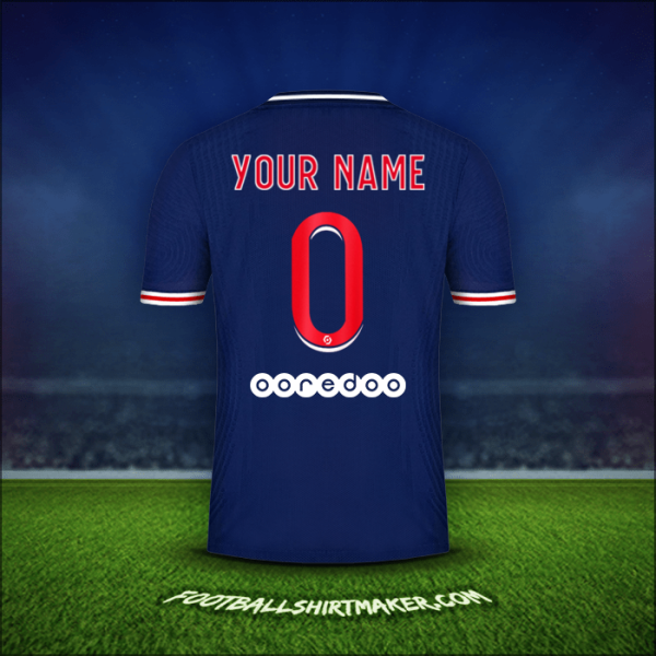 Shirt Paris Saint Germain 2020/21 -  your name - 0