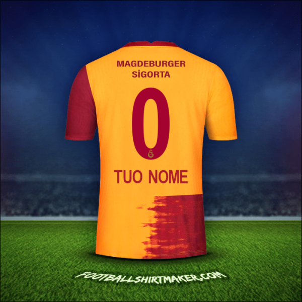 Maglia Galatasaray SK 2020/21 -  tuo nome - 0