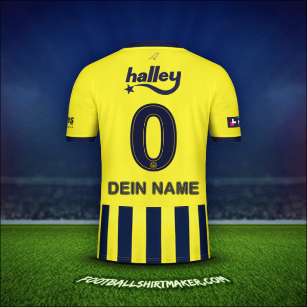 Trikot Fenerbahce SK 2020/21 -  dein name - 0