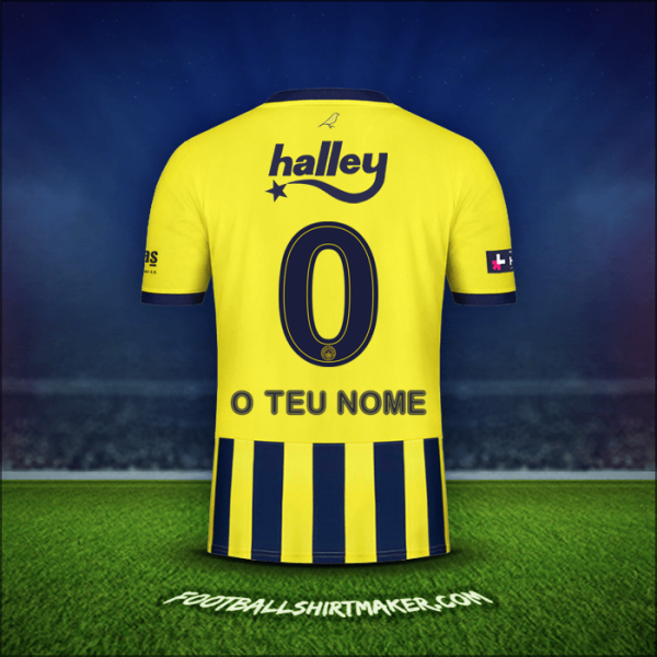 Camisola Fenerbahce SK 2020/21 -  o teu nome - 0
