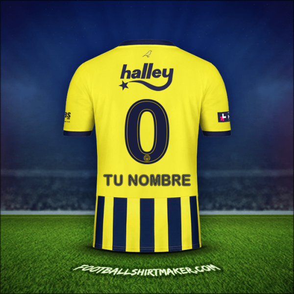 Camiseta Fenerbahce SK 2020/21 -  tu nombre - 0