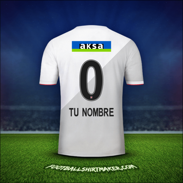 Camiseta Besiktas JK 2020/21 -  tu nombre - 0