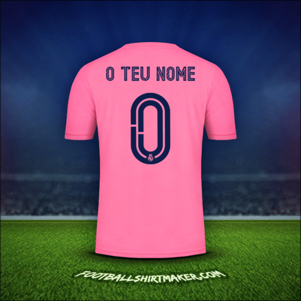 Camisola Real Madrid CF Cup 2020/21 Alternativa -  o teu nome - 0