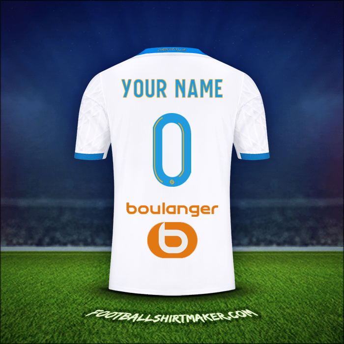 Shirt Olympique de Marseille 2020/21 -  your name - 0