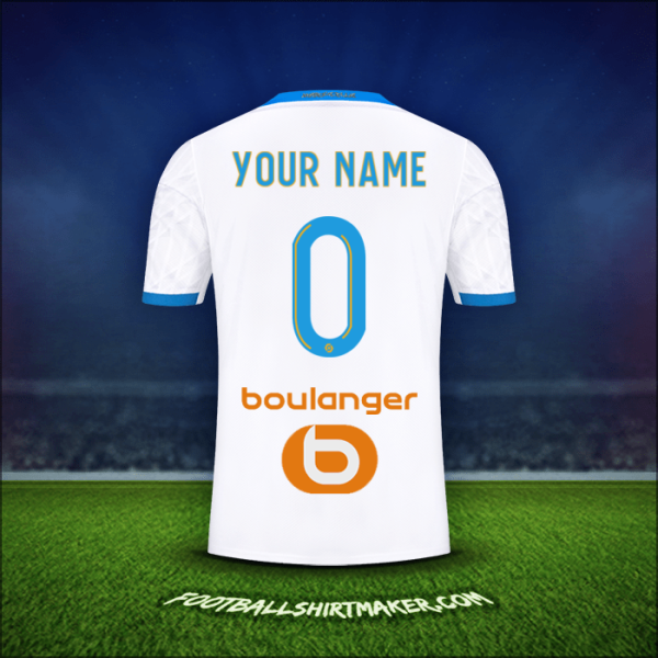 Shirt Olympique de Marseille 2020/21 -  your name - 0