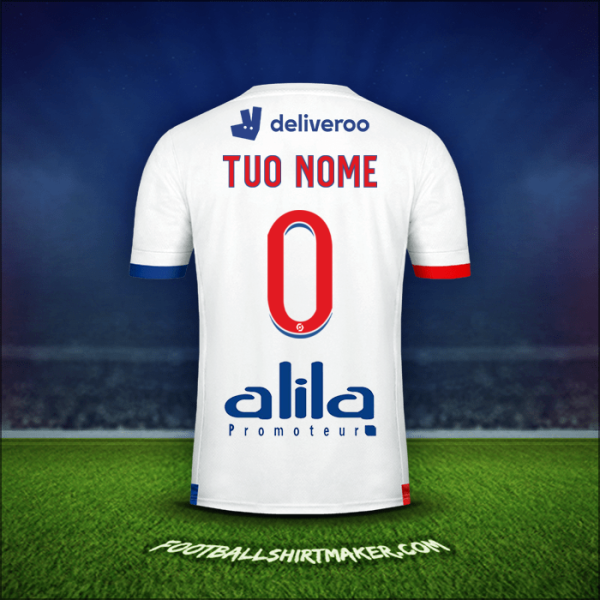 Maglia Olympique Lyon 2020/21 -  tuo nome - 0