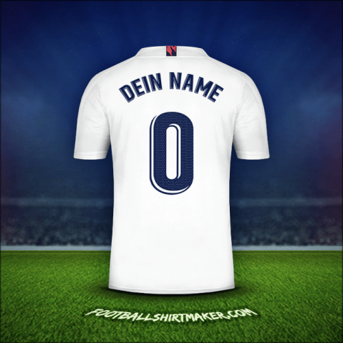 Trikot Real Madrid CF 2020/21 -  dein name - 0