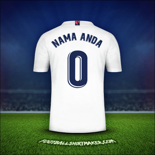 Jersey Real Madrid CF 2020/21 -  nama anda - 0