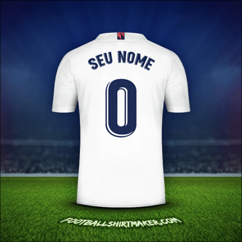 Camisa Real Madrid CF 2020/21 -  seu nome - 0