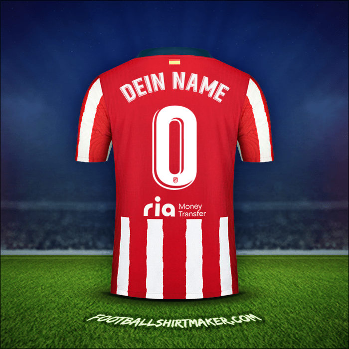 Trikot Atletico Madrid 2020/21 -  dein name - 0