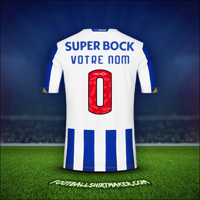 Maillot FC Porto 2020/21 -  votre nom - 0