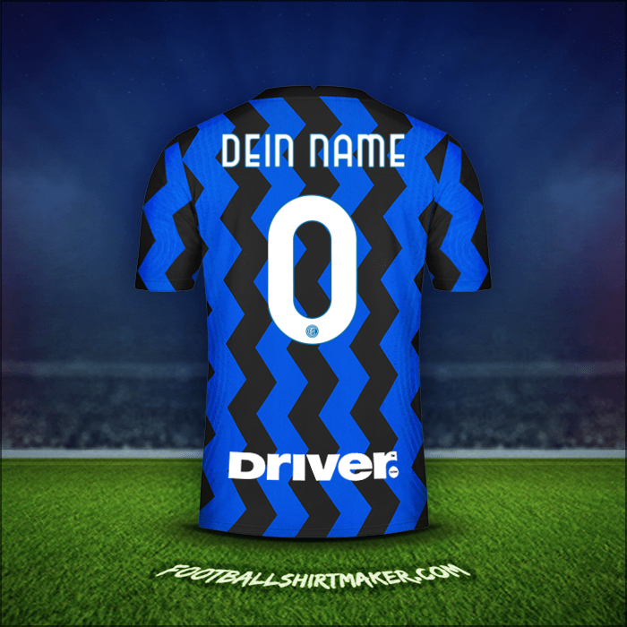 Trikot Inter 2020/21 -  dein name - 0