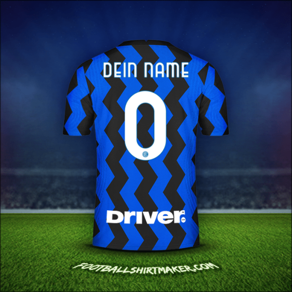 Trikot Inter 2020/21 -  dein name - 0
